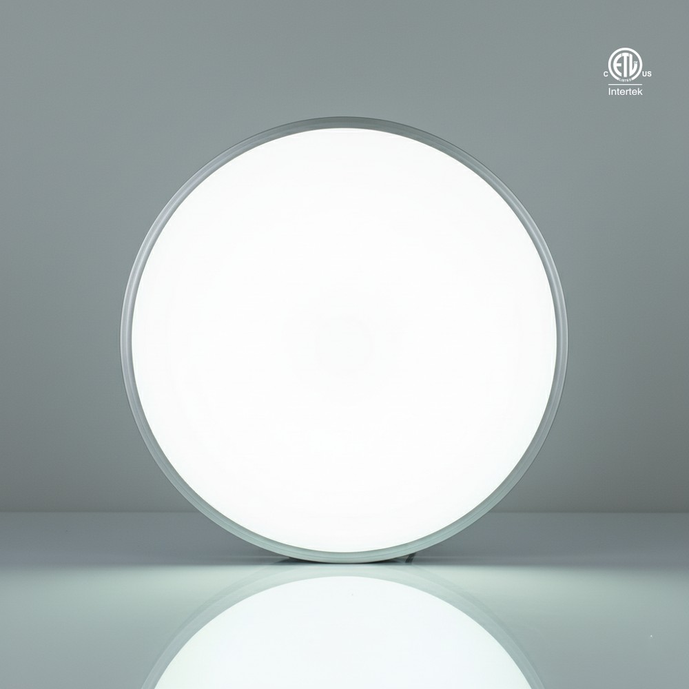 LED FLUSH MOUNT 12" 15W 1000LMN - 5CCT (2700/3000/3500/4000/5000K) - DIMMABLE