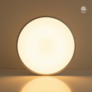 LED FLUSH MOUNT 14" 22W 1600LMN - 5CCT (2700/3000/3500/4000/5000K) - DIMMABLE