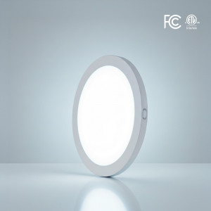 7" LED FLUSH MOUNT - 12W - 960LMN - 3CCT (3K -4K -5K) SELECTABLE - WHITE TRIM