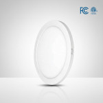 9" LED FLUSH MOUNT - 18W - 1500LMN - 3CCT (3K -4K -5K) SELECTABLE - WHITE TRIM