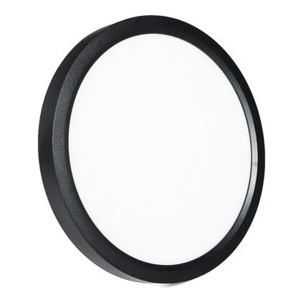 Ceiling light 9\" 20W 120V 27-30-35-40-50K black frost dim TRIAC