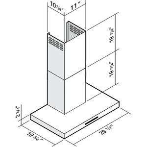 Range Hood - Lumifaro - EX24930-S