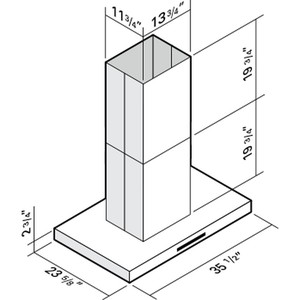 Range Hood - Lumifaro - EX24936-S