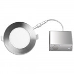 FLPB-4F + FLPB-4D - ROND - FIL FT1. 30K. VENDU EN BOÎTES DE 12. LED 10W - 750 LUMENS. ANGLE DE FAISCEAU 110°. 47/8 DIAM