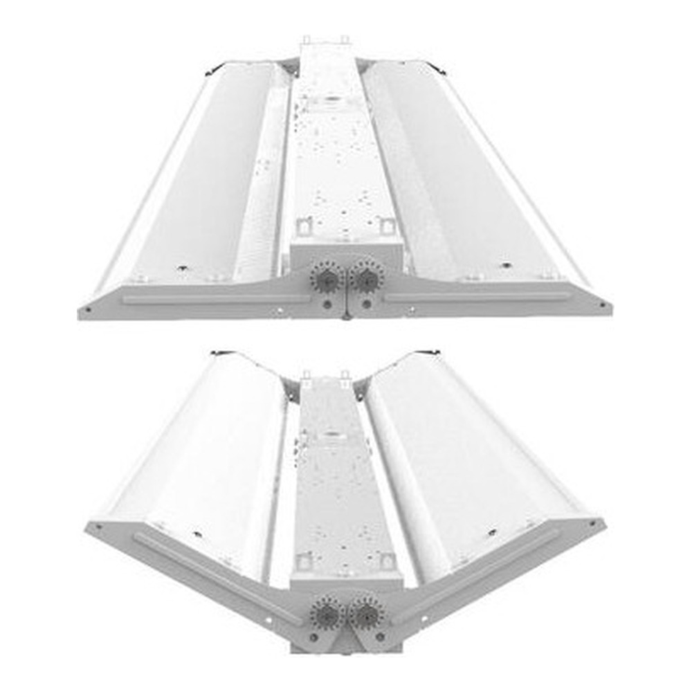 [2PK] LINEAR HIGHBAY 1X2‘ 220-190-160-130-100W 120-347V 35-40-50K WHITE FROST 3PINS BASE DIM 0-10V DLC