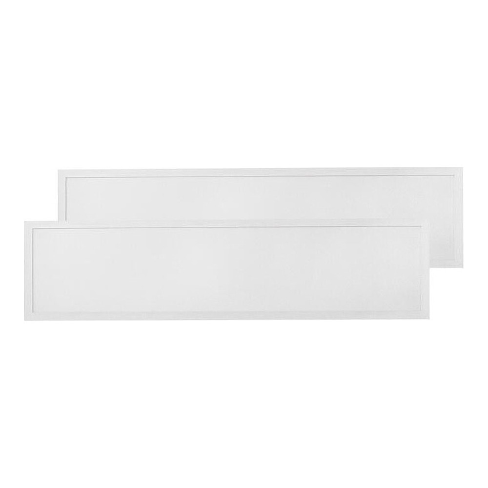 [2pk] Panel light 1x4' 40-30-25W 120-347V 35-40-50K white frost dim 0-10V DLC Premium - DLC ID S-P8V9V5 - 5 -088 Lumens
