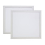 [2pk] Panel light 2x2' 40-36-30-25-20W 120-347V 35-40-50K white frost dim 0-10V