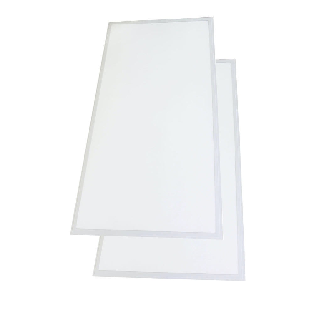 [2pk] Panel light 2x4' 50-45-40-30-25W 120-347V 35-40-50K white frost dim 0-10V