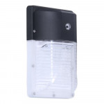 [R] Wall pack mini 120 deg. 26W 100-277V 50K bronze clear lens int. photo.