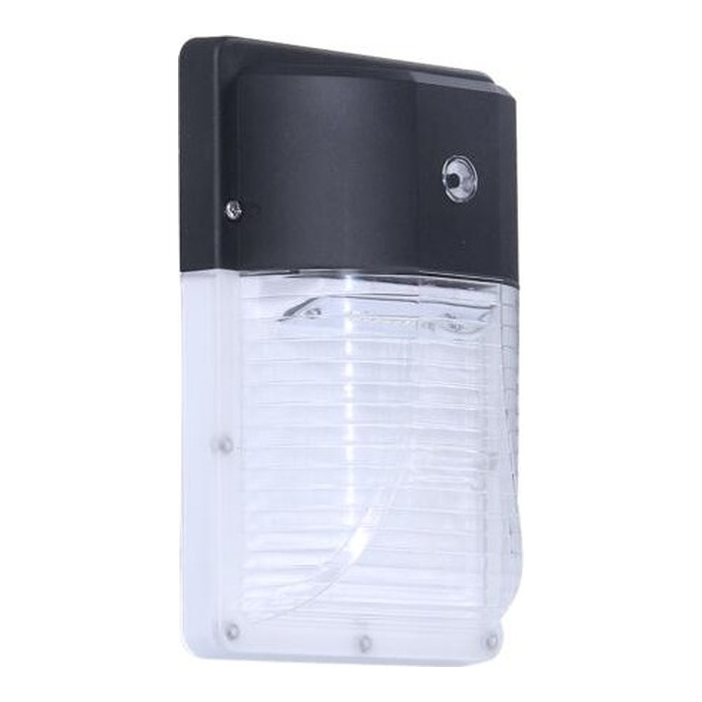 [R] Wall pack mini 120 deg. 26W 100-277V 50K bronze clear lens int. photo.