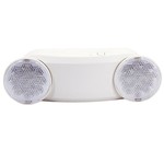 [R] Emergency light dual-head 1.6W 120-347V battery 120mins 1W