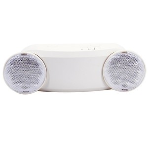 [R] Emergency light dual-head 1.6W 120-347V battery 120mins 1W
