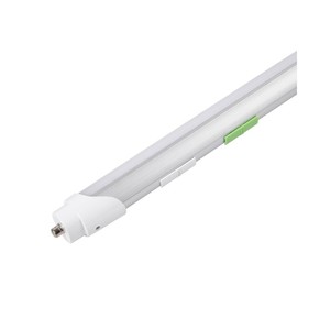 [10PK] T8 8FT 40-36-32-28-24-20W 120-347V 27-35-40-50-60-65K 1-PIN BOTH ENDS WIRING FROST TYPE A+B DLC