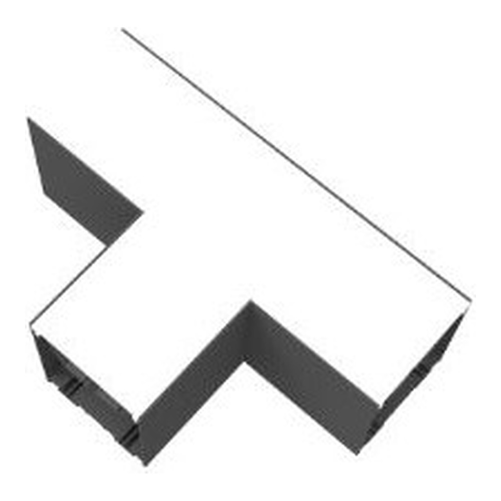 AL ARCHITECTURAL LINEAR - STRIP LIGHTS - ACCESSORIES - T CONNECTOR - AL-T-CON-BK