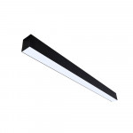 AL ARCHITECTURAL LINEAR, STRIP LIGHTS, 40W, 3000K/3500K/4000K, 120-347V, BLACK, 5 YEAR WARRANTY - AL4-D-40W-3CCT-UD-BK