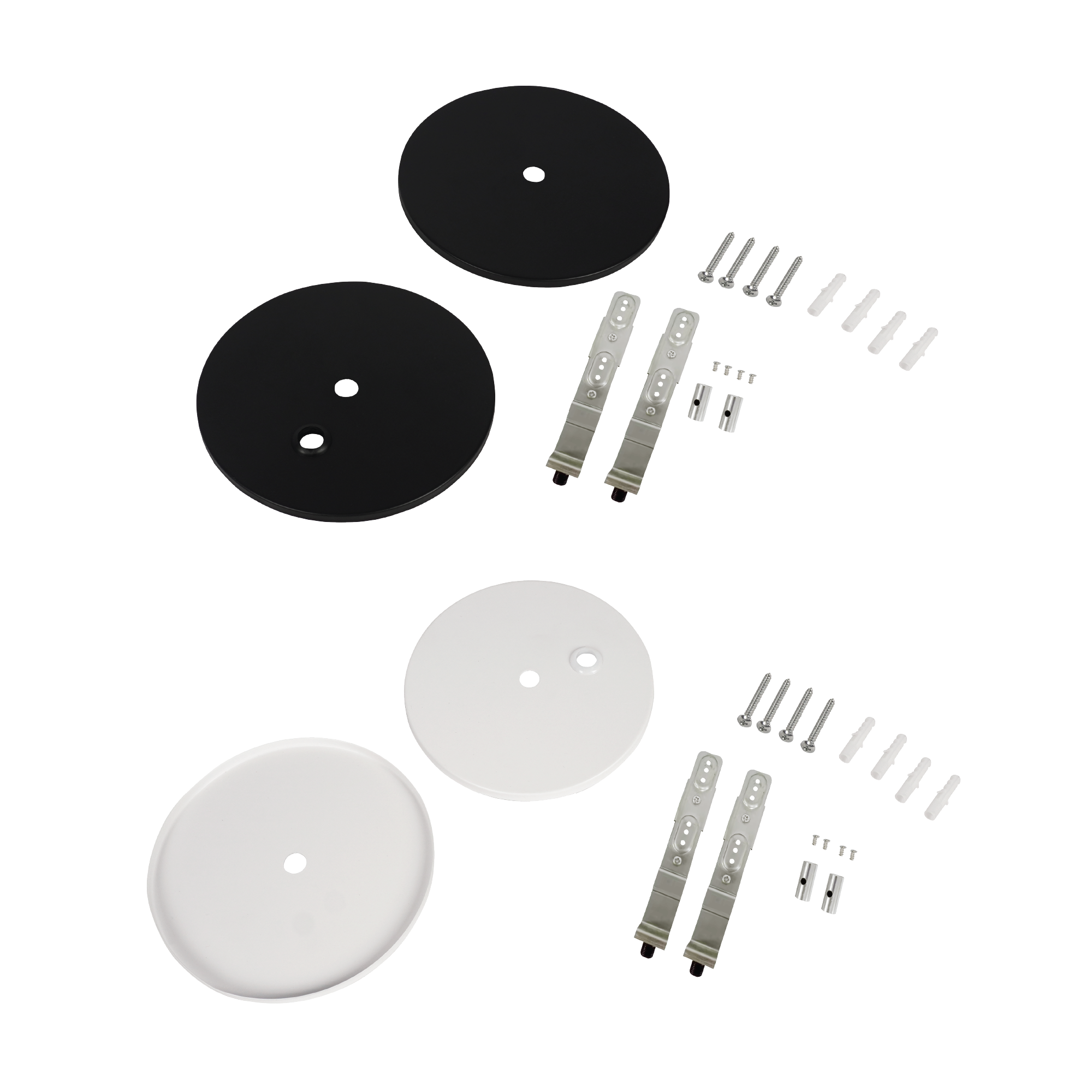 CANOPY INSTALLATION KIT FOR SUSPENDED CEILING (POWER SUPPLY CORD SOLD SEPARATELY) (BLACK = ALS-DRP-BK & WHITE = ALS-DRP-WH)