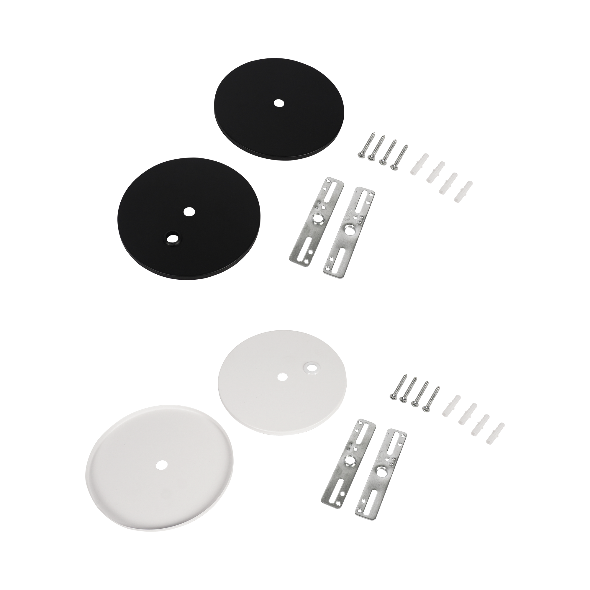 KIT D'INSTALLATION CANOPY POUR CLOISON SÈCHE (CORDON D'POWER SUPPLY VENDU SÉPARÉMENT) (NOIR = ALS-DWC-BK & BLANC =
