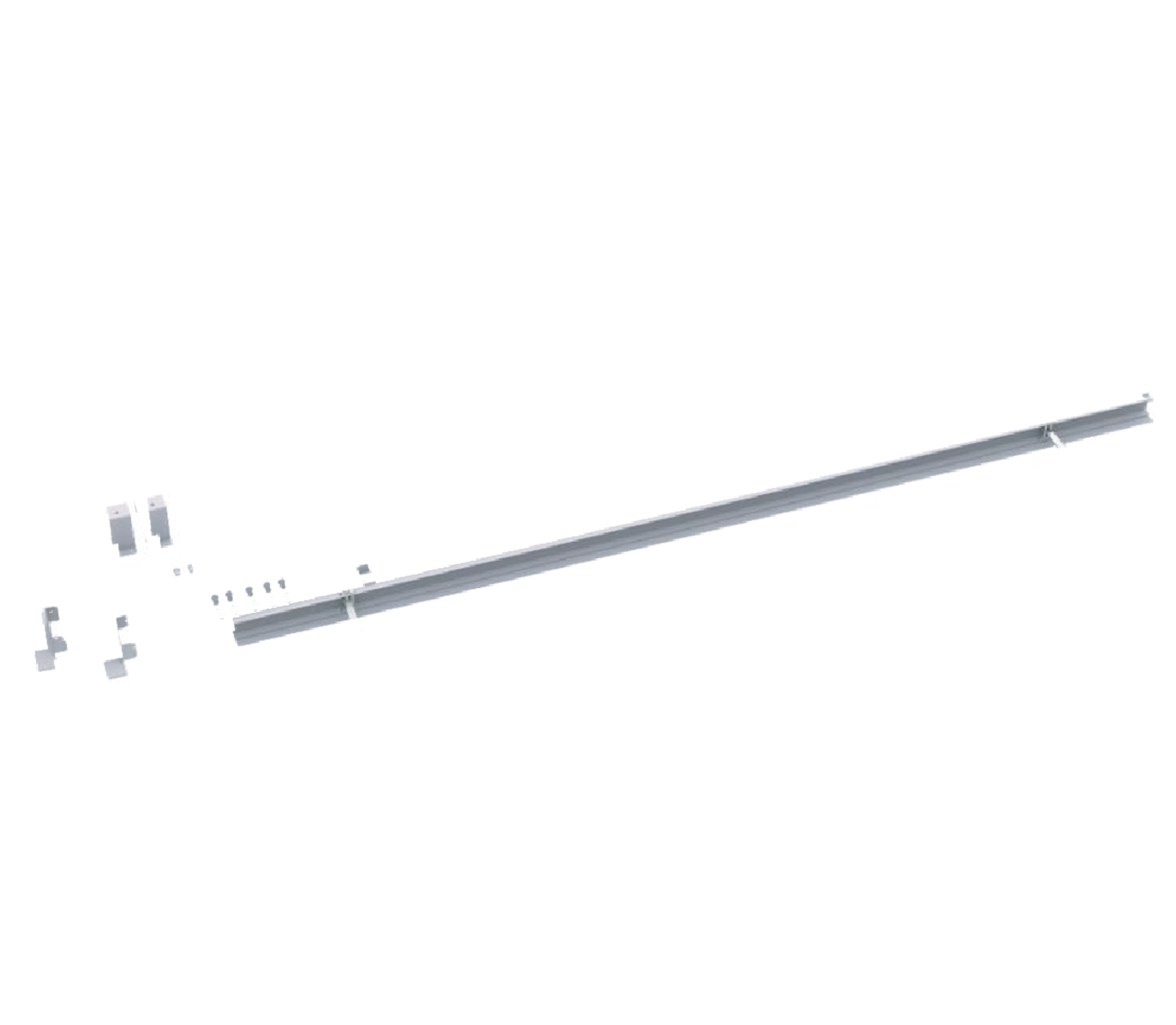 RECESSED MOUNTING INSTALLING KIT (ALS-RCSD-KIT = 1PC REQUIRED FOR 4FT & 2PCS REQUIRED FOR 8FT)
