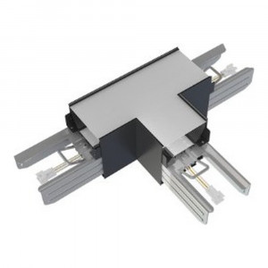 ALV ARCHITECTURAL LINEAR, STRIP LIGHTS, ACCESSORIES, T CONNECTOR, DIRECT, BLACK