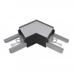ALV ARCHITECTURAL LINEAR, STRIP LIGHTS, ACCESSORIES, V CONNECTOR, 120°, DIRECT, BLACK