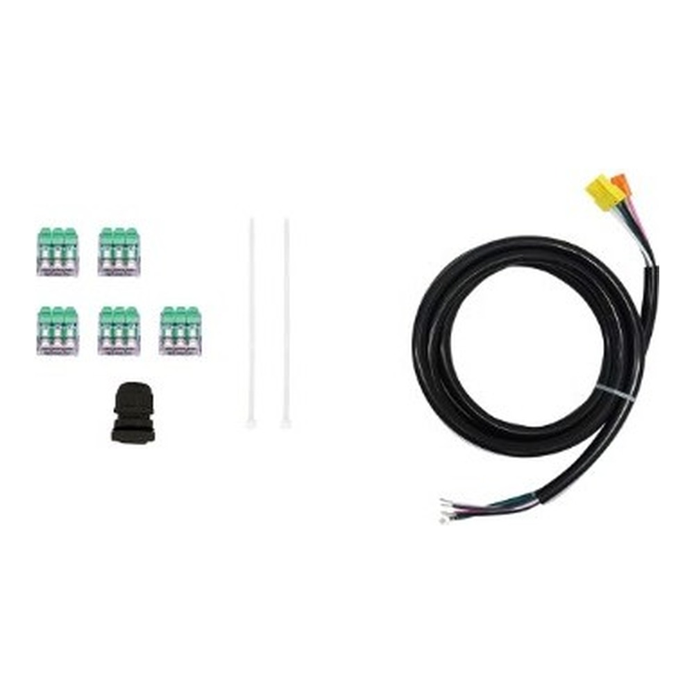 ALV ARCHITECTURAL LINEAR, STRIP LIGHTS, ACCESSORIES, POWER AND DIMMING CORD, 5-WIRE, BLACK, 12FT