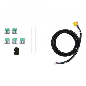 ALV ARCHITECTURAL LINEAR, STRIP LIGHTS, ACCESSORIES, POWER AND DIMMING CORD, 5-WIRE, BLACK, 6FT