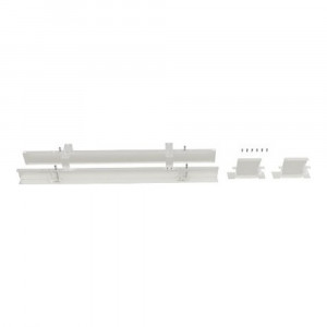 ALV ARCHITECTURAL LINEAR, STRIP LIGHTS, ACCESSORIES, RECESSED FRAME KIT, WHITE, 2FT, JOINABLE
