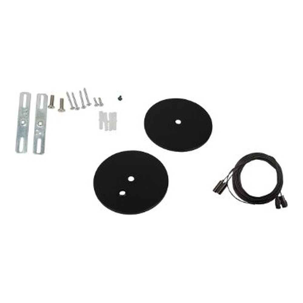 ALV ARCHITECTURAL LINEAR, STRIP LIGHTS, ACCESSORIES, SUSPENSION KIT, BLACK AIRCRAFT CABLE, BLACK CANOPY, 12FT