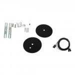 ALV ARCHITECTURAL LINEAR, STRIP LIGHTS, ACCESSORIES, SUSPENSION KIT, BLACK AIRCRAFT CABLE, BLACK CANOPY, 6FT