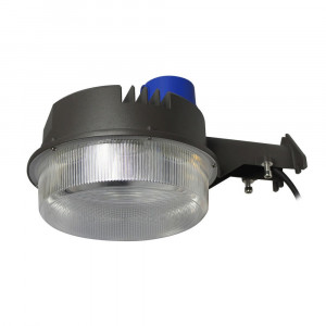 Barn light 70W 100-277V 50K black clear 120 deg. twist lock photo.