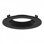 CDL03 COMMERCIAL DOWNLIGHT TRIM, 10", MATTE BLACK