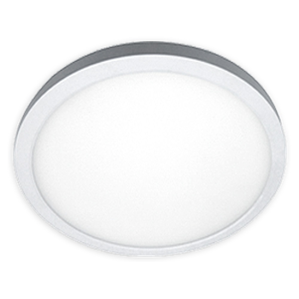 CHL11RP-30/40K - Rond - 12W - 850 Lumens - 120V - 11 Diam. X 13/8 H. Bouton de sélection 30 ou 40K - Brushed Steel