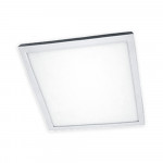 CHL5S-30/40K - Carré - 8W - 500 Lumens - 120V - 5 X 5 X 13/8 H.  Bouton de sélection 30K ou 40K - White