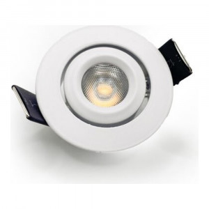 MINI LED SPOTLIGHT 2.5W  - 14V DC - 175 LM - IP20 - CR>80 - DIMMABLE - 4000K  - 10° - ARGENT (CUT OUT 44MM)