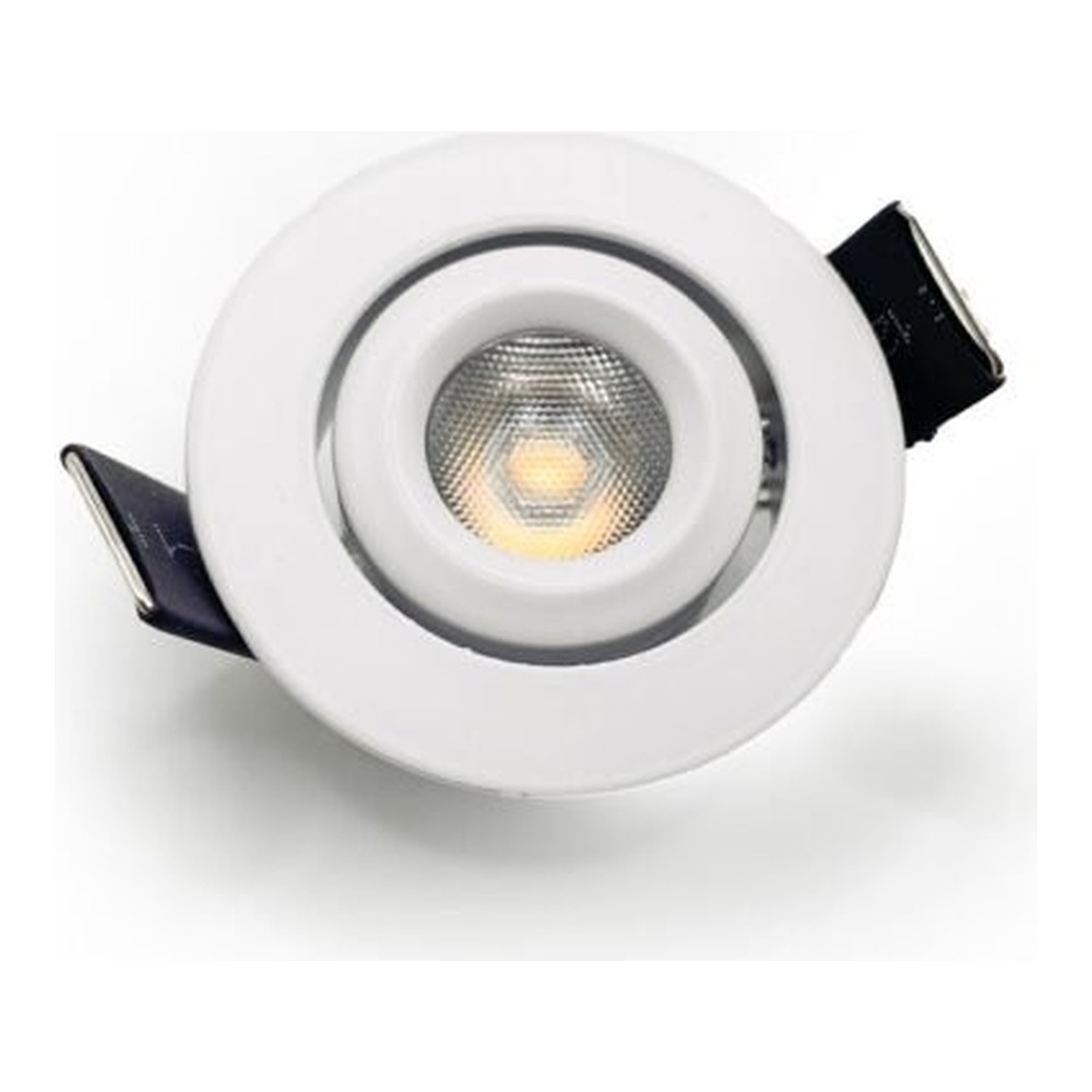 MINI LED SPOTLIGHT 2.5W  - 14V DC - 175 LM - IP20 - CR>80 - DIMMABLE - 4000K  - 10° - ARGENT (CUT OUT 44MM)