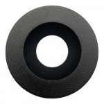 2-inch round frame with trim for DL3 series - Black