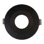 3.5 INCH ROUND FRAME WITH TRIM FOR DL3 SERIES - BLACK