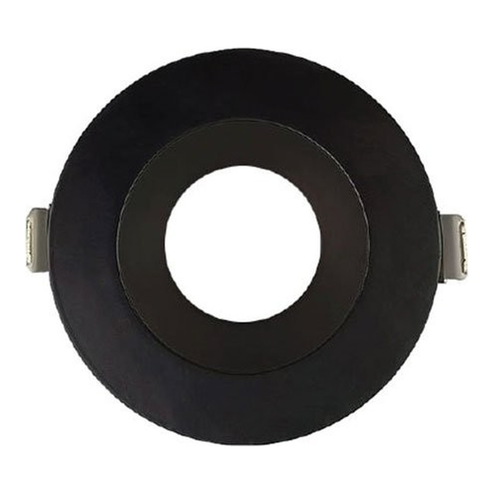 3.5 INCH ROUND FRAME WITH TRIM FOR DL3 SERIES - BLACK