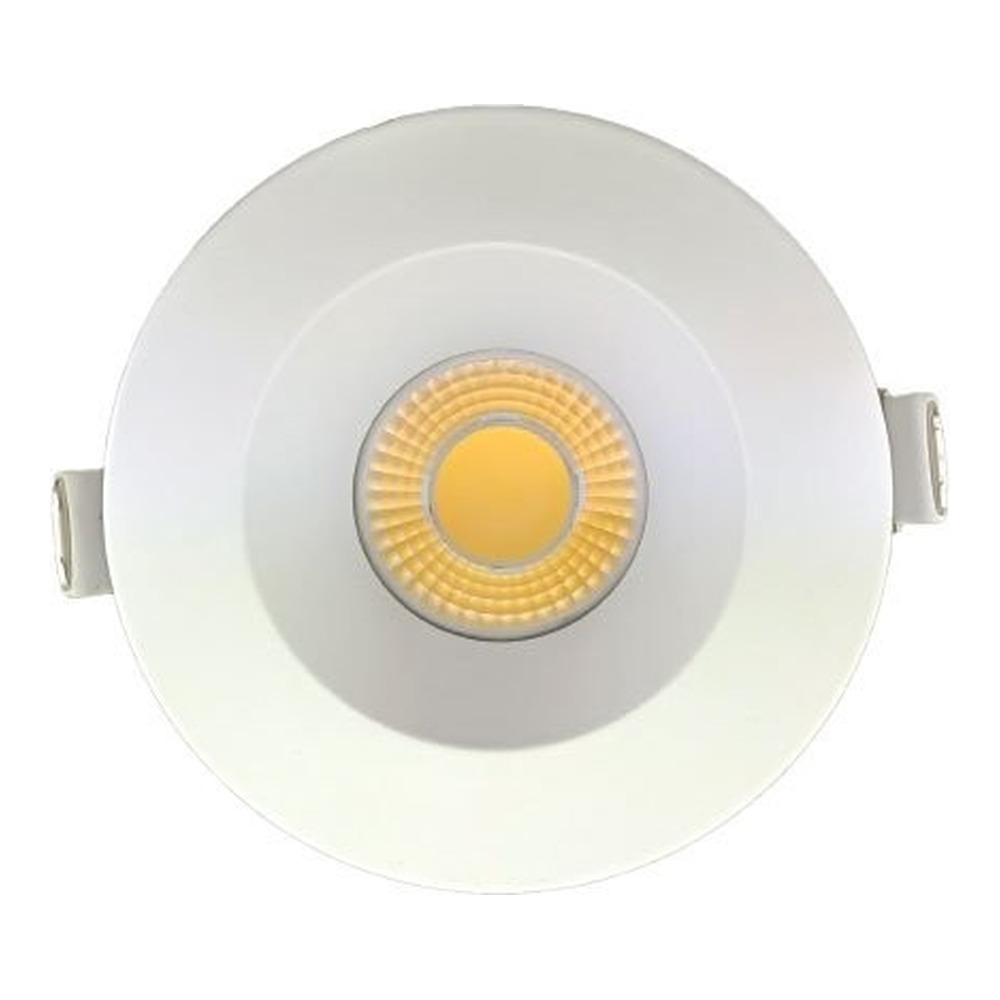 3.5 INCH ROUND FRAME WITH TRIM FOR DL3 SERIES - WHITE