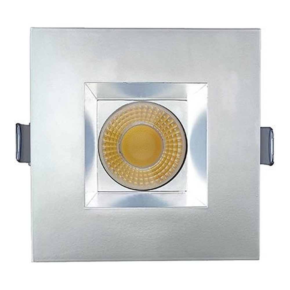 3 INCH SQUARE FRAME WITH TRIM FOR DL3 SERIES - WHITE