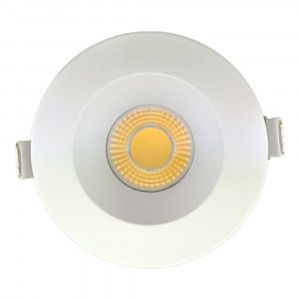 4 INCH ROUND FRAME WITH TRIM FOR DL3 SERIES - WHITE