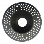 3-inch tiltable round frame trimless for DL3 series - Black