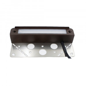 7 INCHES LED HARDSCAPE LIGHT  -5W  -12-24V AC/DC -120deg -CRI>90  -250 LM - UNDER COPING RGBCW - IP65 -5 YEARS WARRANTY