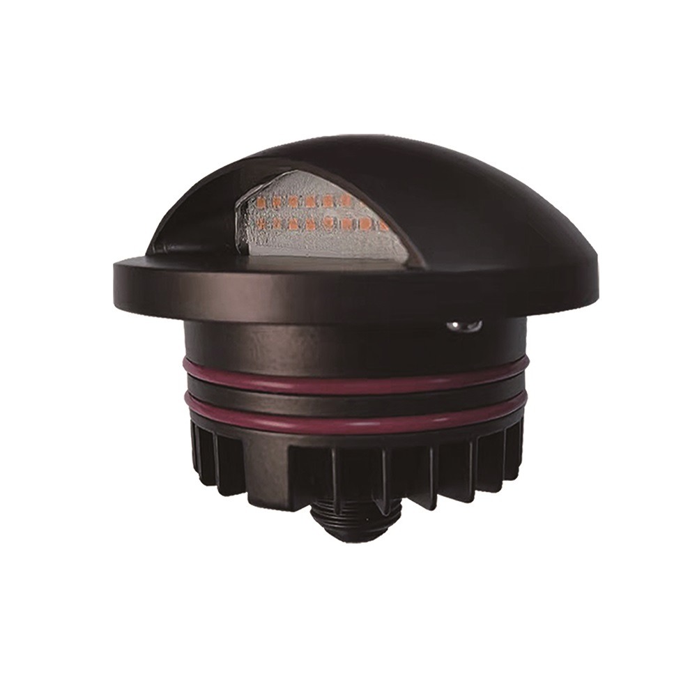 LED IN-GROUND LIGHT 6W - 12-24V AC/DC - 120deg - IP66 - 3000K -220 LM -5 YEARS WARRANTY - BLACK