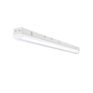 4 FEET LED STRIP LIGHT - INPUT AC120-347V - POWER ADJUSTABLE 20W/30W/40W - 5CCT(3000K-4000K-5000K-5700K-6500K) -