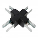 CROSS CONNECTOR FOR LL1 SERIES LINEAR LIGHTS BLACK