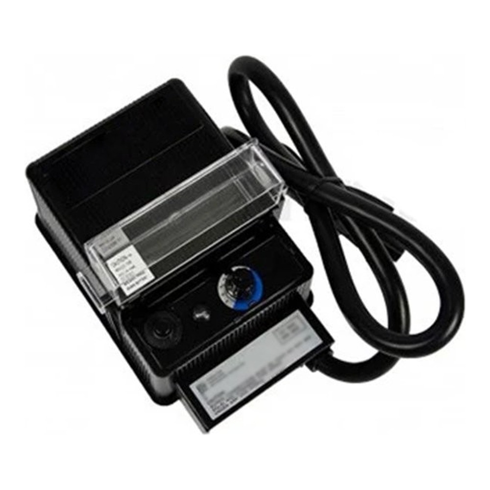 LED OUTDOOR LIGHT TRANSFORMER 120V AC 60HZ INPUT 12V AC OUTPUT 100W PC+UV HOUSING BRASS CORE BLACK COLOR