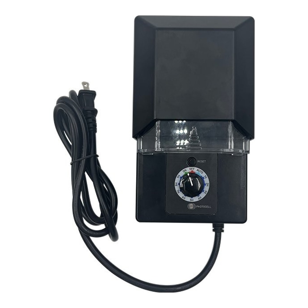 LED OUTDOOR LIGHT TRANSFORMER - 120V AC 60HZ INPUT - 12V&15V AC DOUBLE CHANNEL OUTPUT 200W PC HOUSING HIGH