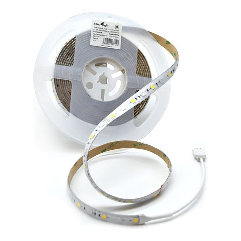 SMD 5050 STRIP LIGHT 60 LED/M 10W/M 24V IP65 5M/ROLL RGBW
