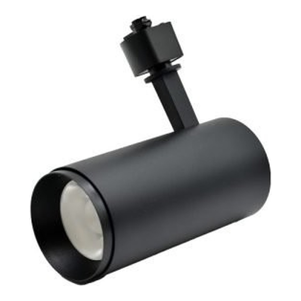 3 WIRES SURFACE MOUNTED TRACK WITH 2 ENDCAPS 8FT BLACK COLOR